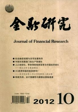 《金融研究》核心期刊论文发表