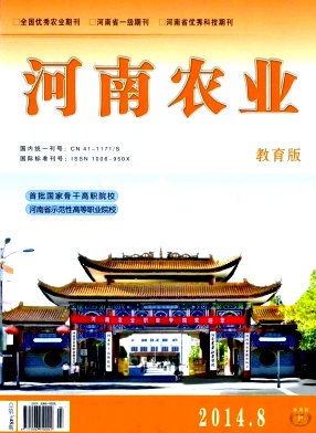 《河南农业》省级经济论文发表