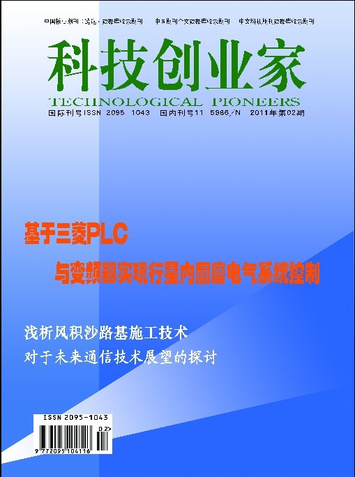 《科技创业家》科技国家级重点期刊中