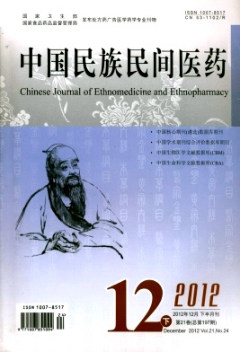 《中国民族民间医药》省级医学期刊